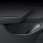 Tesla Model Y Juniper door pocket liners, 4-piece storage box set by Tesery, designed for car door side storage.