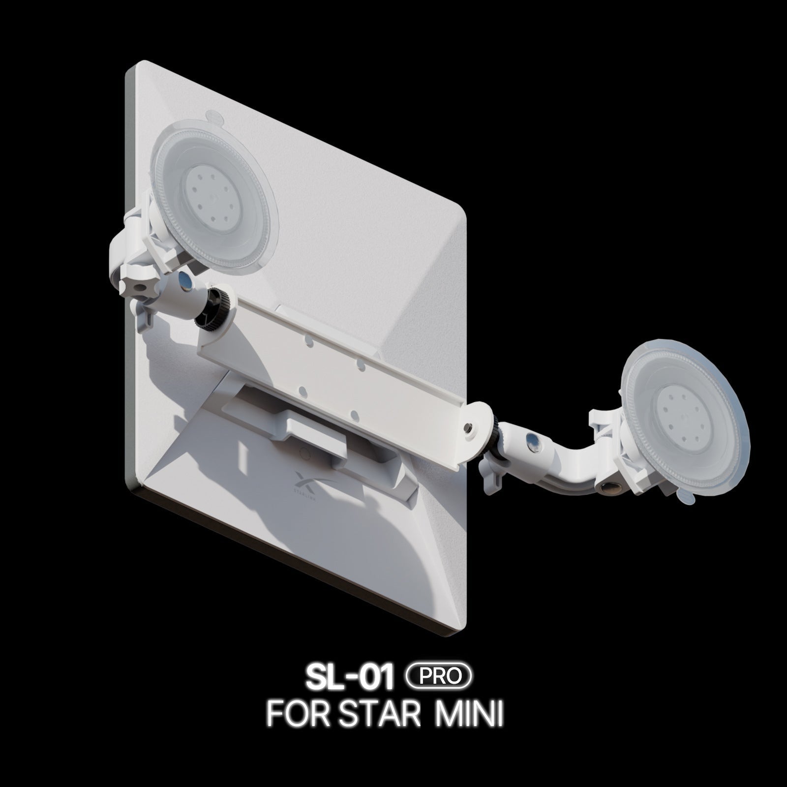 Car Roof Suction Mount for Starlink Mini - BACKUPMYFILESNOW.COM®
