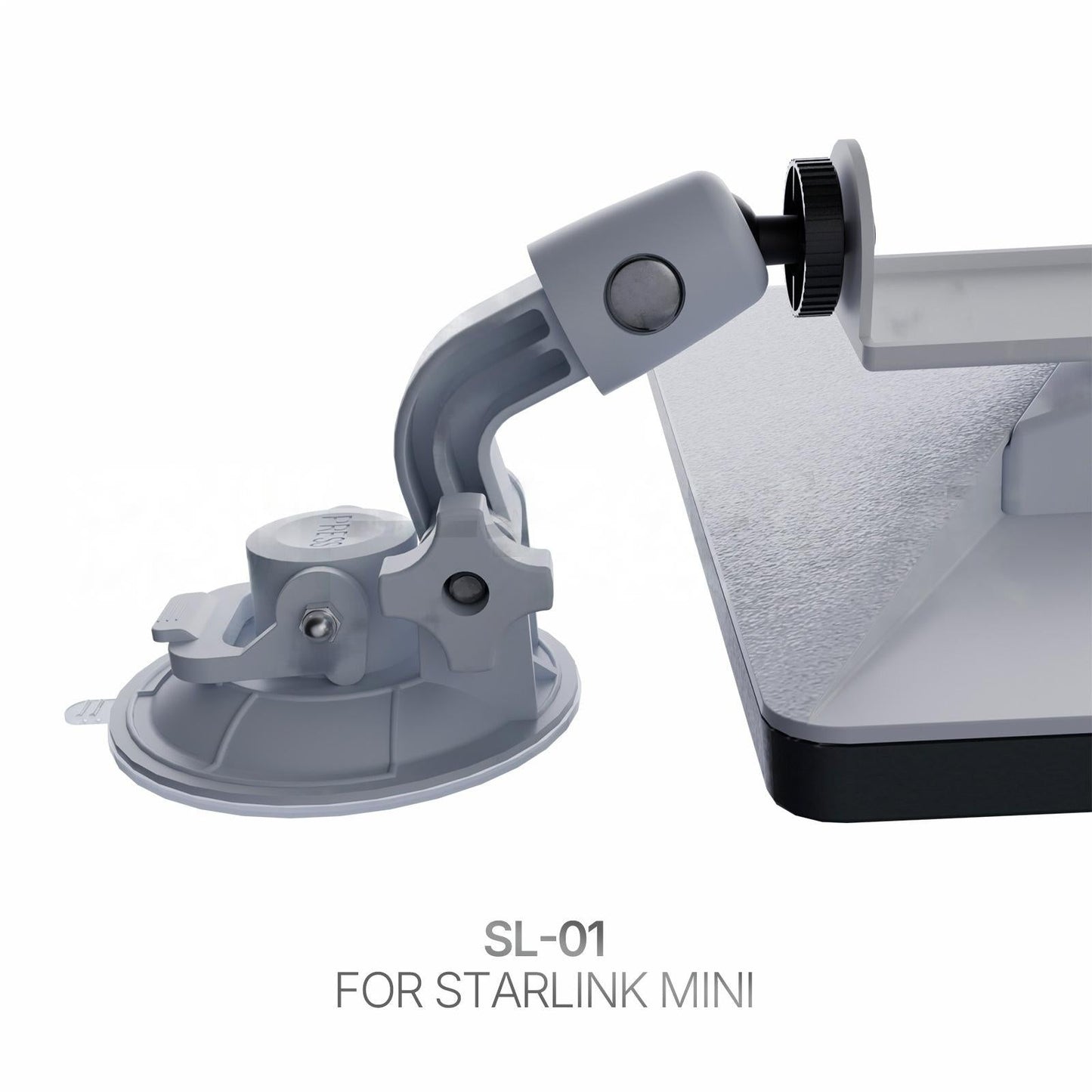 Car Roof/Window Suction Cup Mount Bracket for Starlink Mini - BACKUPMYFILESNOW.COM®
