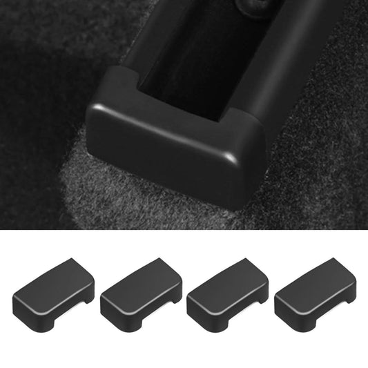 Set of four Tesery Official Model Y and Model 3 Highland car slide rails anti-kick plugs for interior protection.