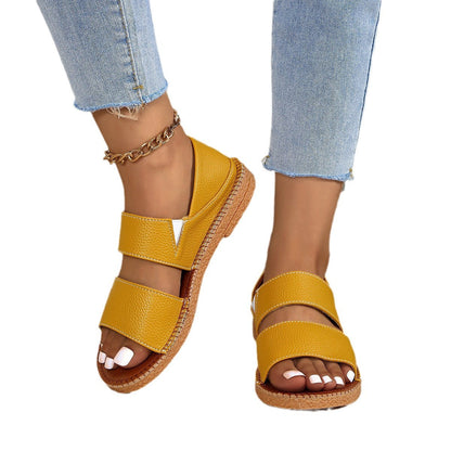 Fairy-style flat soft-soled sandals in a delicate design by My Store