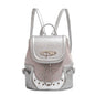 Maiden-Art commuter chain backpack for women with a stylish design, featuring a chain strap and spacious interior.