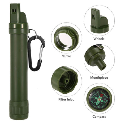 Survival water filter for camping and hiking by My Store