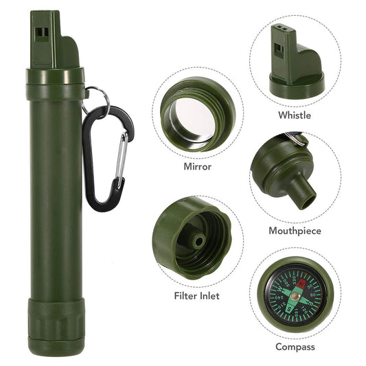 Survival water filter for camping and hiking by My Store
