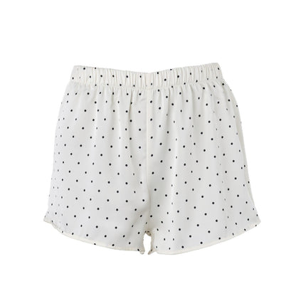 French-style relaxed high-waisted casual versatile shorts in a clean, comfortable design