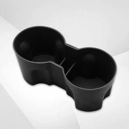 Tesla Model Y Juniper and Model 3 Highland storage box cup holder for center console, designed by Tesery.