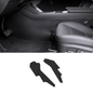 Pair of Tesery Model Y Juniper center console side anti-kick mats, protective covers for LHD interior, 2-piece set.