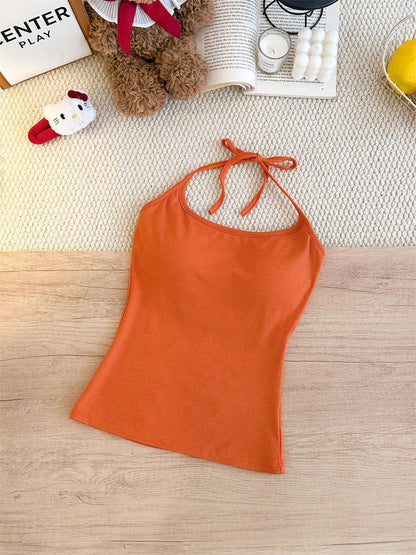 Women's figure-flattering off-shoulder halter strap dress in a fashionable style