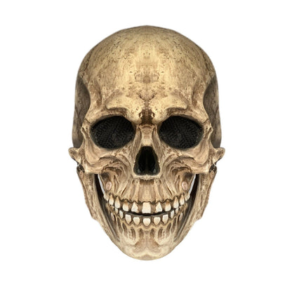 Halloween Movable Mouth Skull Mask Helmet Mouth Movable Skull Full Head Skull Mask