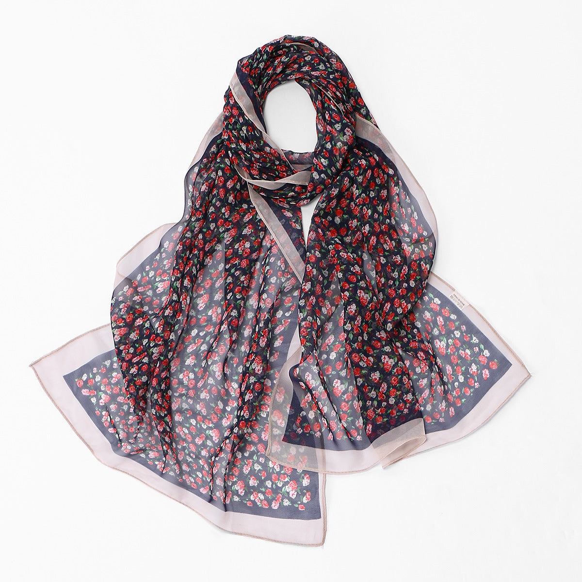 Floral elegant versatile women's fashion outer shawl from My Store