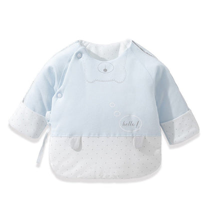 Hani half-back winter clothing for newborn babies, soft warm infant outfit in a neutral design