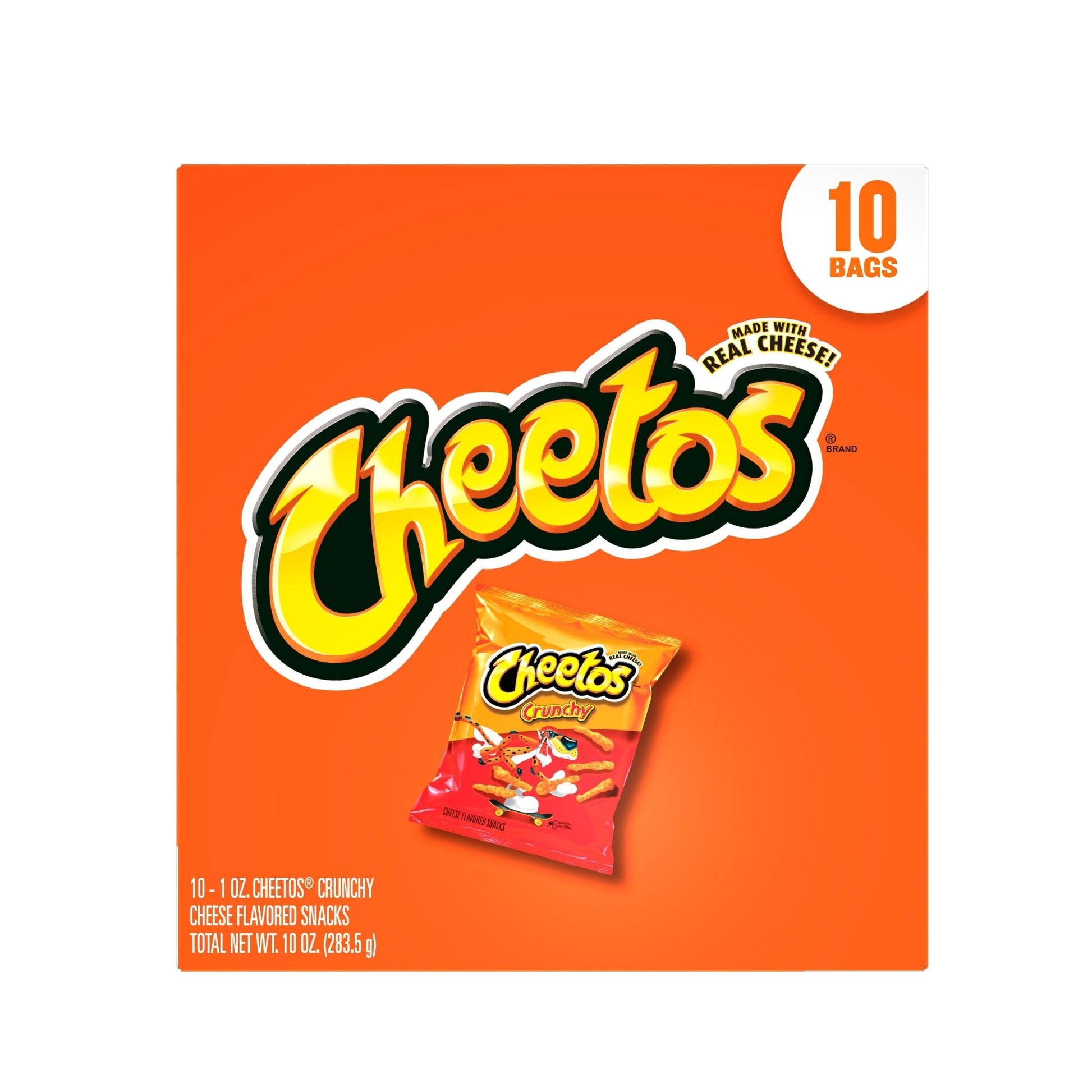 Cheetos Crunchy Cheese Flavored Snacks, 1 Oz 10 Count - BACKUPMYFILESNOW.COM®