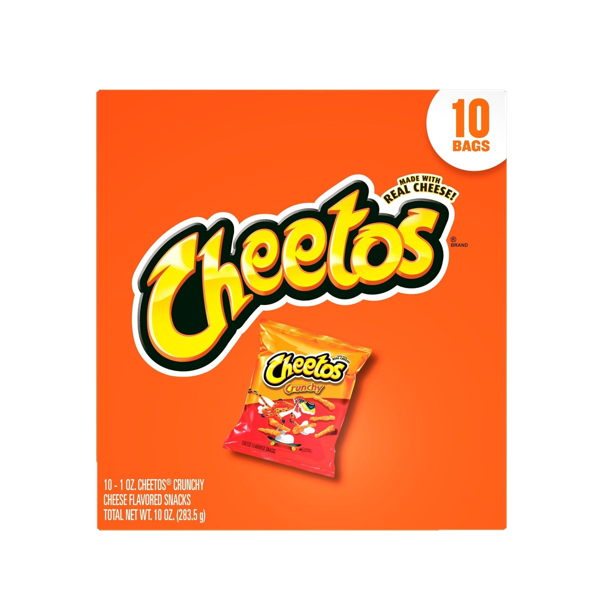 Cheetos Crunchy Cheese Flavored Snacks, 1 Oz 10 Count - BACKUPMYFILESNOW.COM®