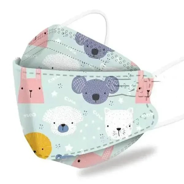 Child FFP2 KN95 Mask Kid 4 - 12 8 - 15Years Old Cartoons Masque Boys Girls Children Mascarillas CE Face Mask Safety fpp2 - BACKUPMYFILESNOW