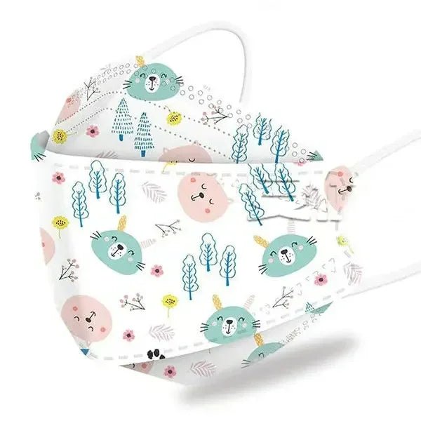 Child FFP2 KN95 Mask Kid 4 - 12 8 - 15Years Old Cartoons Masque Boys Girls Children Mascarillas CE Face Mask Safety fpp2 - BACKUPMYFILESNOW