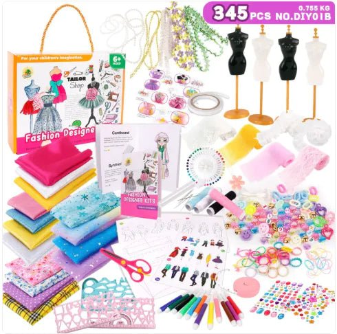 Children's Clothing Design Sewing Kit Toys - BACKUPMYFILESNOW
