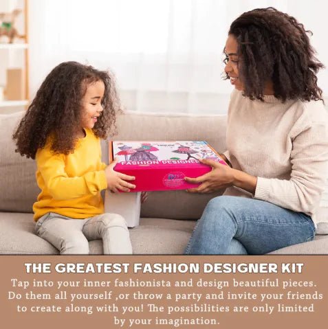 Children's Clothing Design Sewing Kit Toys.