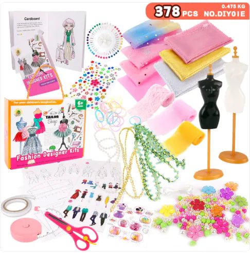 Children's Clothing Design Sewing Kit Toys - BACKUPMYFILESNOW