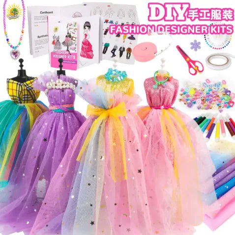 Children's Clothing Design Sewing Kit Toys.
