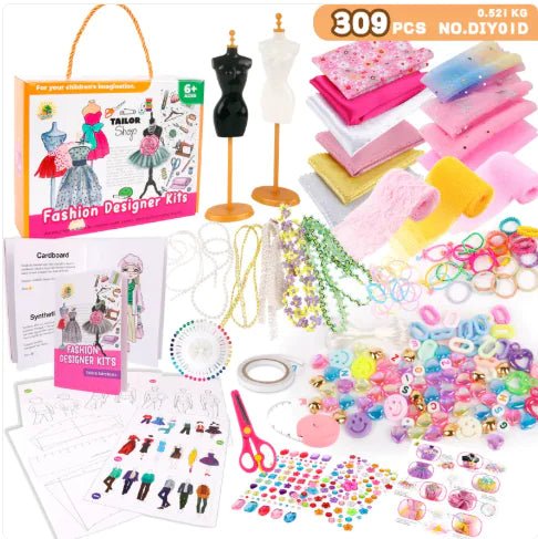 Children's Clothing Design Sewing Kit Toys.