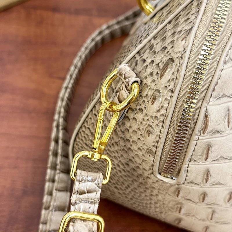 Classic Women Handbag Black Crocodile Leather Shoulder Crossbody Bag For Women 2025 Luxury Women's Bag Designer Fashion Hand Bag - BACKUPMYFILESNOW