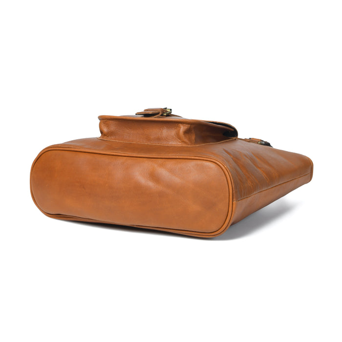 Classic Chic Genuine Leather Tote from Classy Leather Bags, stylish leather handbag with sturdy handles and spacious interior.