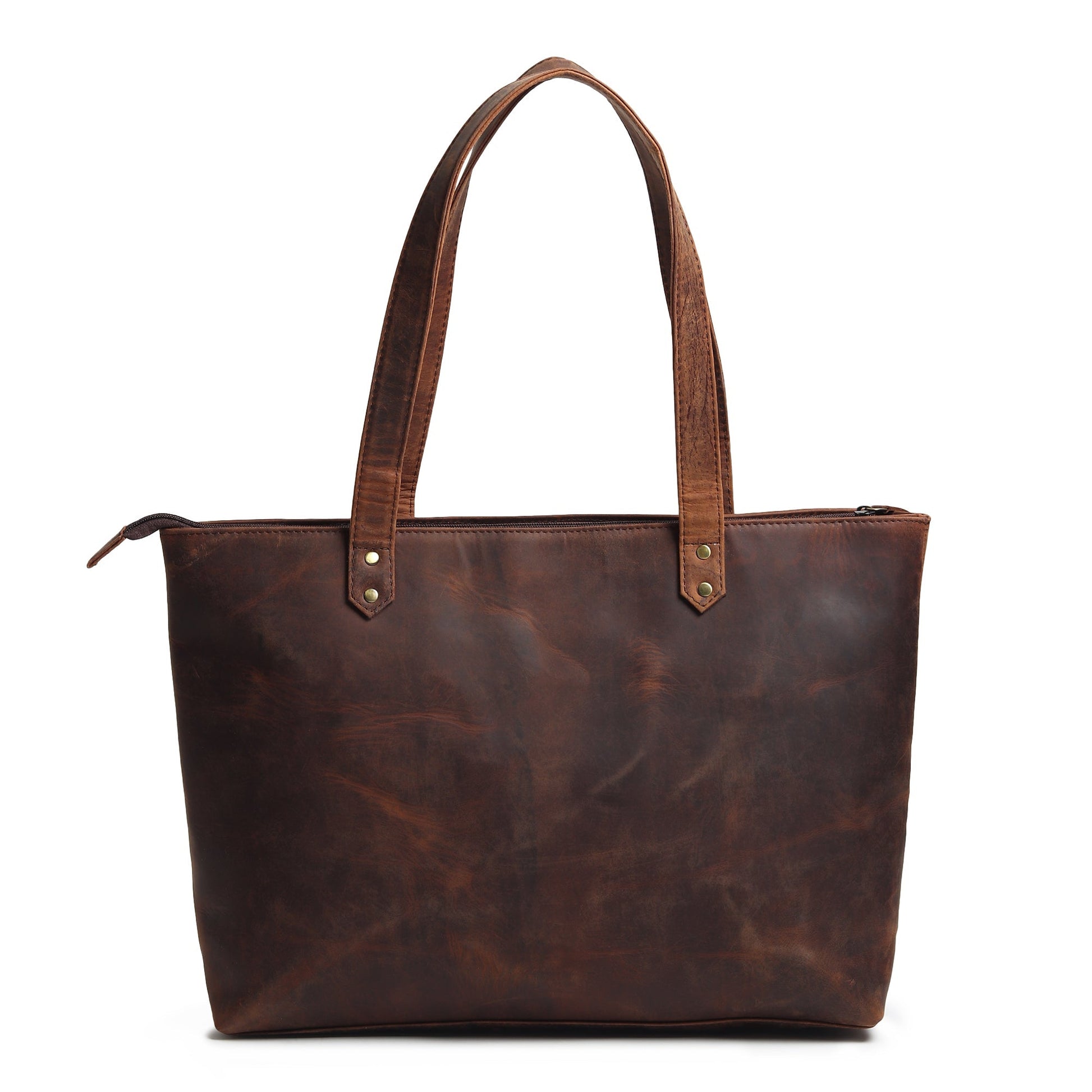 Large Rachel leather tote handbag by Classy Leather Bags, featuring spacious design and durable leather material.