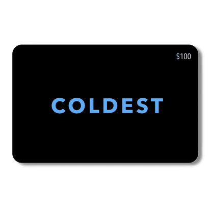 Coldest E-Gift Card featuring the Coldest brand logo, suitable for digital gifting and online use.
