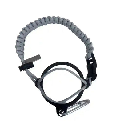 Coldest Paracord Handle accessory featuring glowing, durable paracords with black and green color options for outdoor gear.