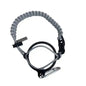 Coldest Paracord Handle accessory featuring glowing, durable paracords with black and green color options for outdoor gear.