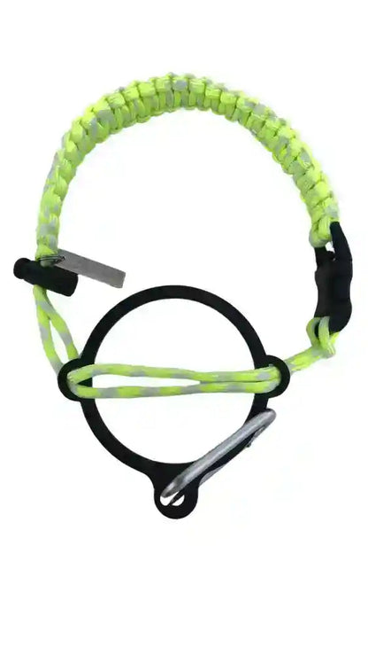 Coldest Paracord Handle accessory with glowing paracord, designed for durability and easy grip, features branded Coldest logo.
