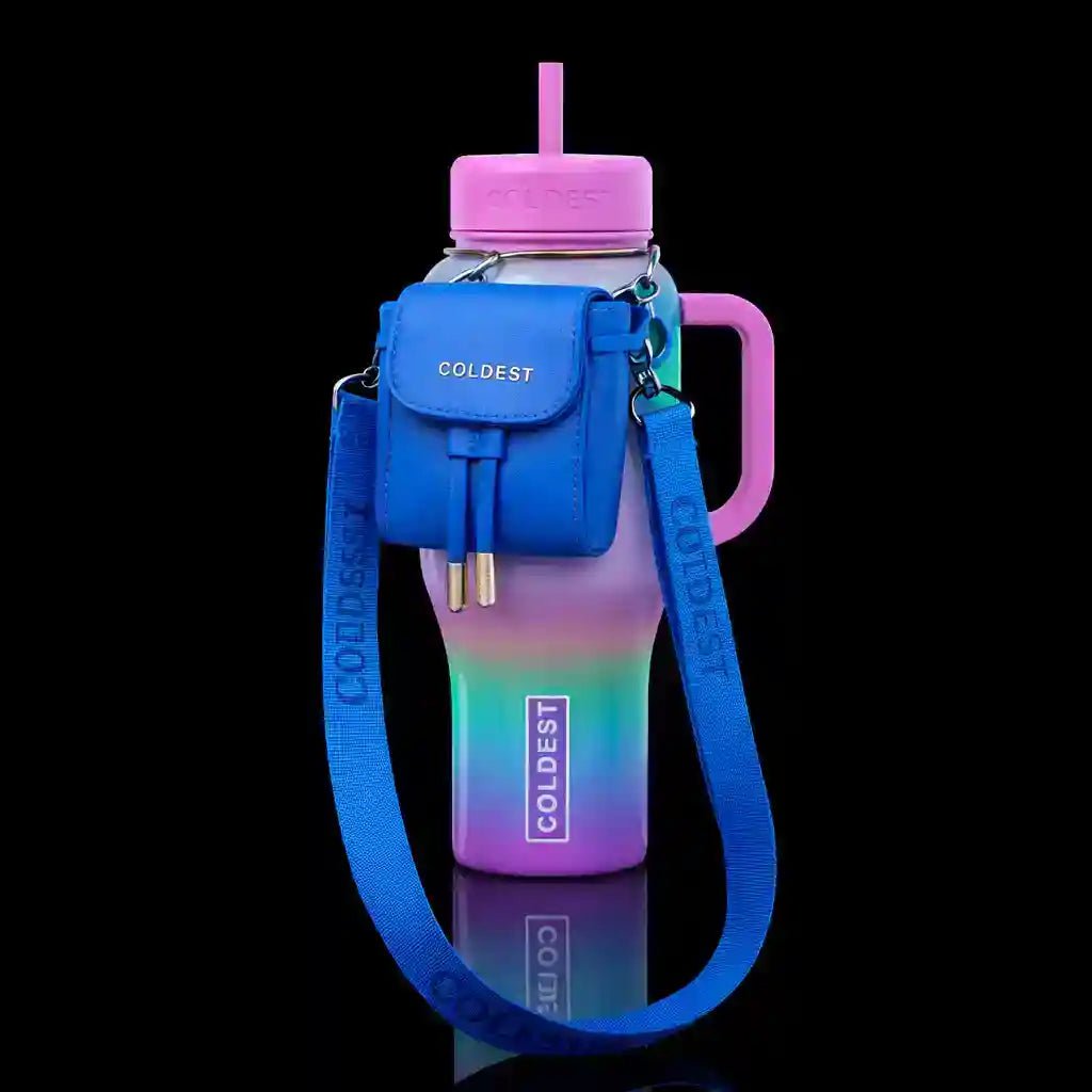 Coldest mint mini backpack with squeeze holder, key hanger, and mint box, compact and stylish for everyday use