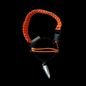 Coldest Paracord Handle accessory featuring a durable, woven paracord grip with metal accents, designed for outdoor gear.