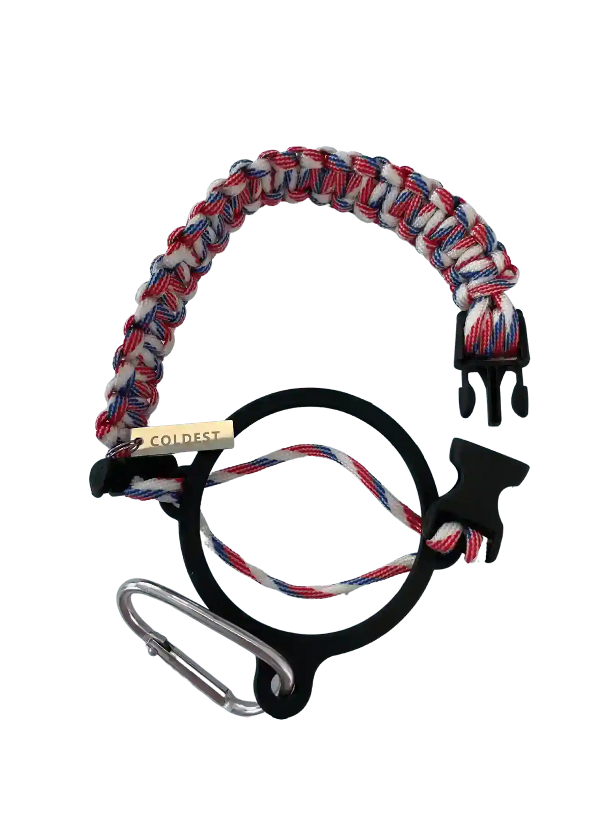 Coldest Paracord Handle accessory featuring durable, woven paracord grip with ergonomic design for outdoor use.