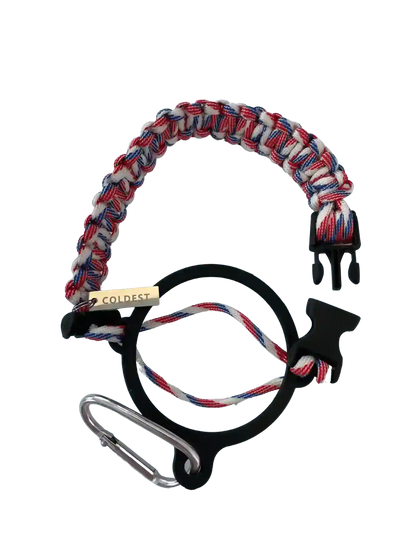 Coldest Paracord Handle accessory featuring durable, woven paracord grip with ergonomic design for outdoor use.