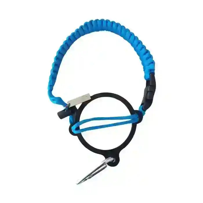 Coldest Paracord Handle accessory with durable, black paracord wrapping and ergonomic design for enhanced grip.