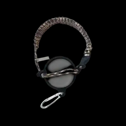 Coldest Paracord Handle accessory with durable black paracord and ergonomic design for comfortable grip.