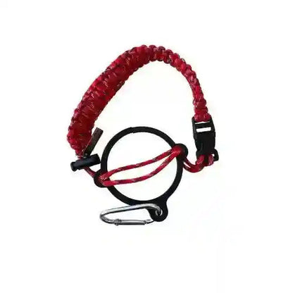Coldest Paracord Handle accessory featuring durable black paracord and ergonomic grip for outdoor gear.