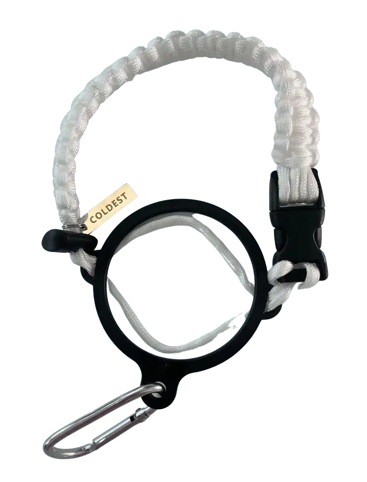 Coldest Paracord Handle accessory featuring durable paracord wrapping and sturdy grip for outdoor gear and camping equipment.