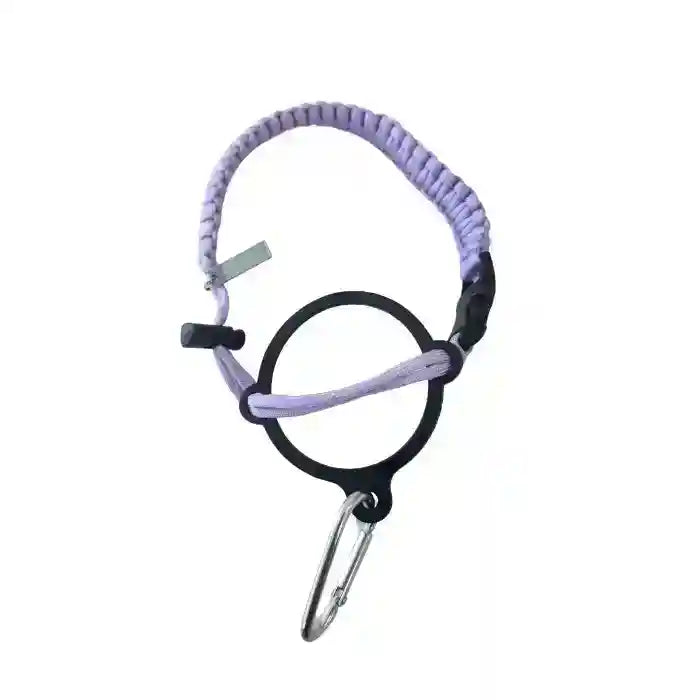 Coldest Paracord Handle accessory with durable black paracord and ergonomic grip for outdoor equipment or gear.