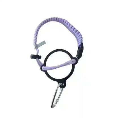 Coldest Paracord Handle accessory with durable black paracord and ergonomic grip for outdoor equipment or gear.