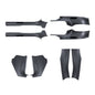Tesla Model Y Juniper interior door sill protector kit by Tesery, includes all components for door sill protection.