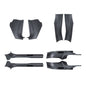 Tesla Model Y Juniper interior door sill protector kit by Tesery, showing the full set of protective sill strips and accessories.