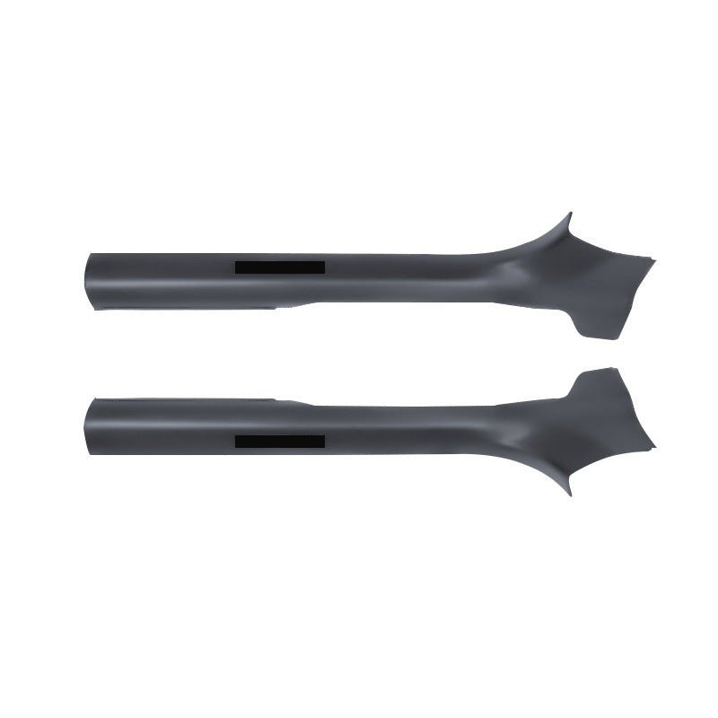 Tesla Model Y interior door sill protector kit by Tesery with Juniper design, durable protective strips for door sills.