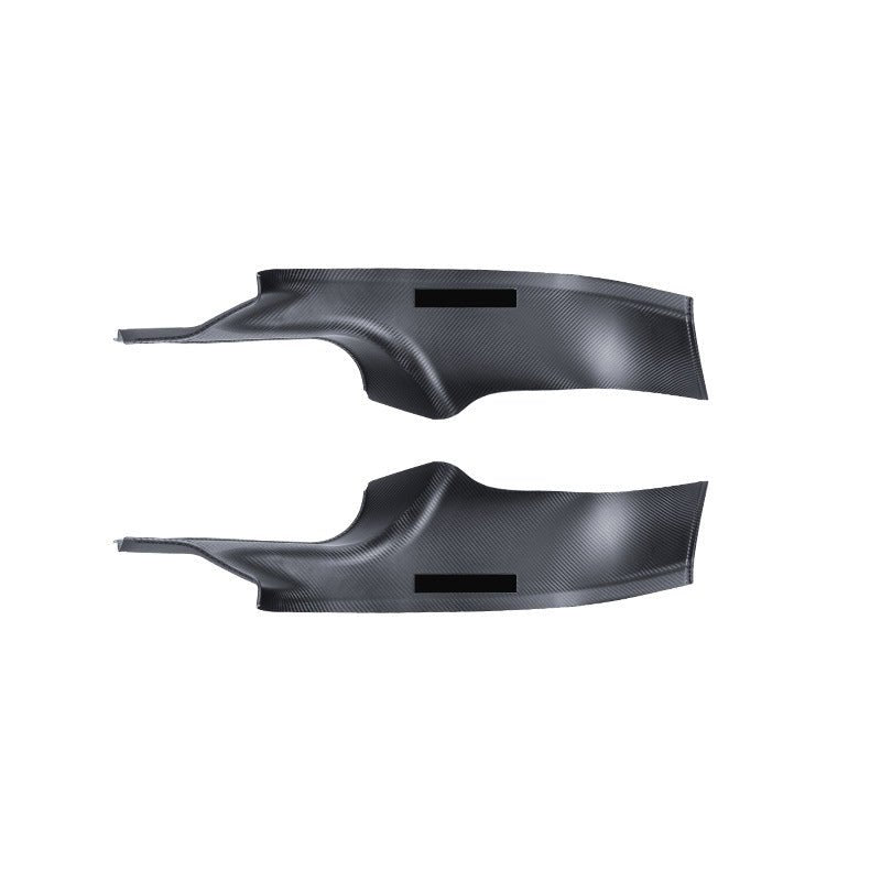 Tesla Model Y Juniper interior door sill protector kit by Tesery, featuring clear, durable protective strips for door sills.