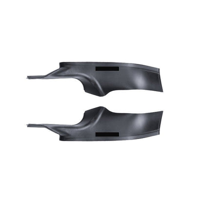 Tesla Model Y Juniper interior door sill protector kit by Tesery, featuring clear, durable protective strips for door sills.