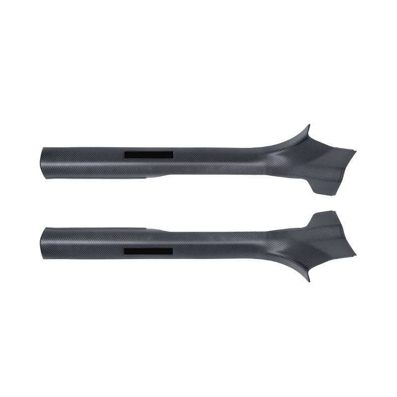 Tesla Model Y interior door sill protector kit in Juniper color by Tesery, includes complete protection for door sills.