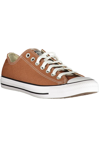 Brown CONVERSE women's sneakers with sporty design, featuring classic lace-up style and casual comfort.