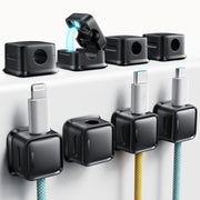 Cord Organizer Holder 8 Pack Magnetic Desk Cable Clips Management Hide Phone Charging Cable Keeper Strong Adhesive Wire Charger Holder for Nightstand Kitchen Appliances Office Supplies - BACKUPMYFILESNOW.COM®