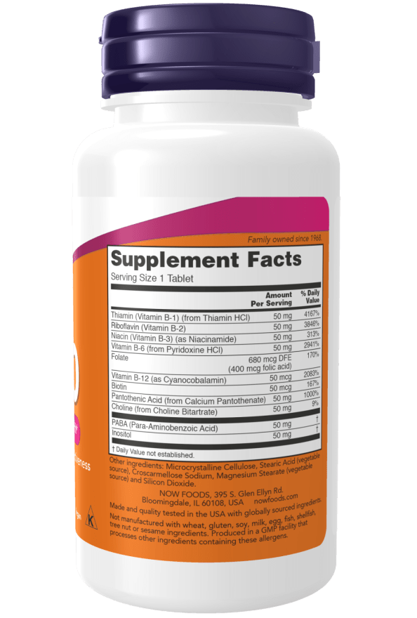 Bottle of Country Life Natural Foods B-50 Vitamins & Supplements with 250 tablets, showing the supplement container and label.